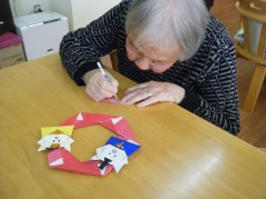 リースお雛様①