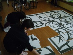 巨大すぎる貼り絵　下絵①