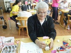 コスモスの花瓶飾り①