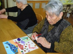 鯉のぼり色紙⑦