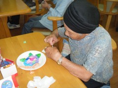 紫陽花プレート⑤