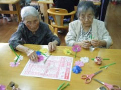 コスモスの花瓶飾り⑤