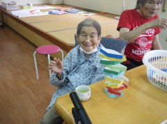 牛乳パックジェンガ③