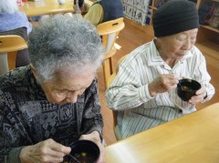 さつまいのもぜんざい②