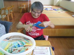 牛乳パックジェンガ①