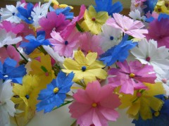 コスモスの花瓶飾り⑥